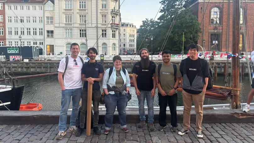 Members of the CMBeam team at