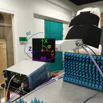 Vector beam mapping at millimeter wavelengths using a robot arm